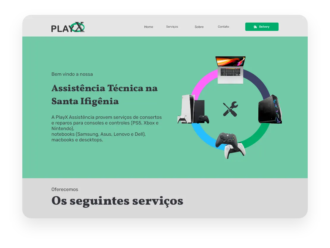 Case Fr Assessoria Contábil WebSite